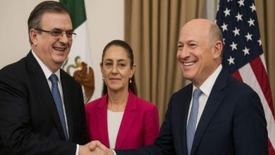 Acuerdo arancelario México Estados Unidos acero con participación de Claudia Sheinbaum y Marcelo Ebrard
